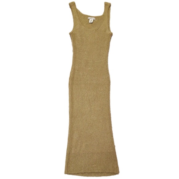 NWOT! Sincerely Jules short sleeve sweater dress/knitted beige dress Size SMALL✨ - Picture 3 of 9